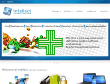 Tablet Screenshot of intellect.gr